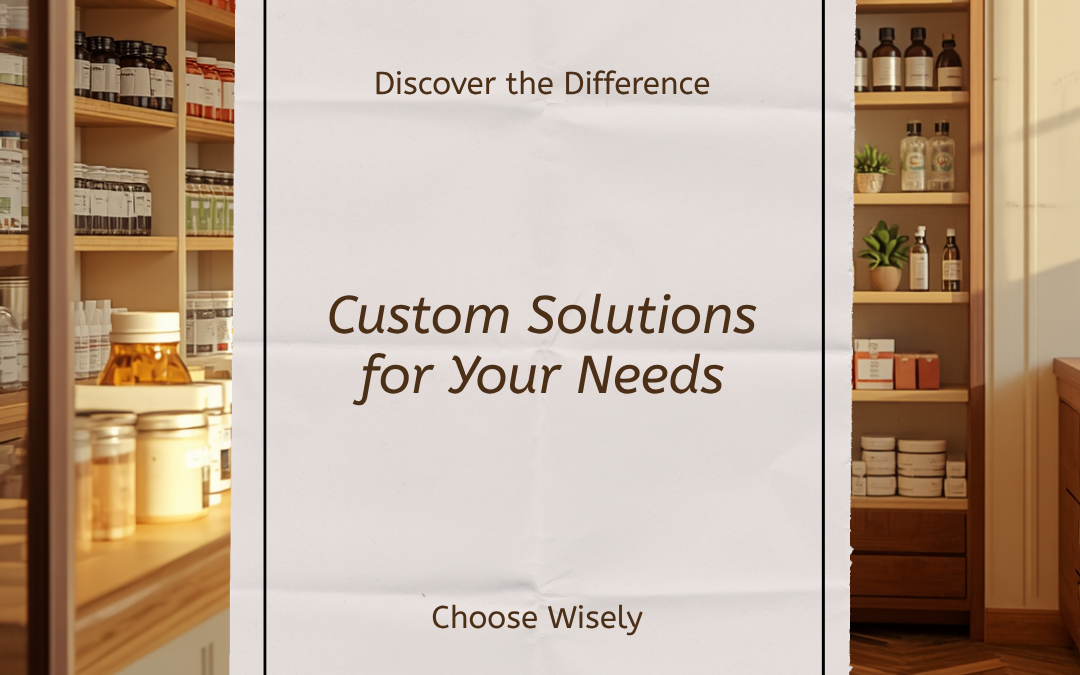 Compounding Pharmacy vs Retail Pharmacy — What’s the Difference?