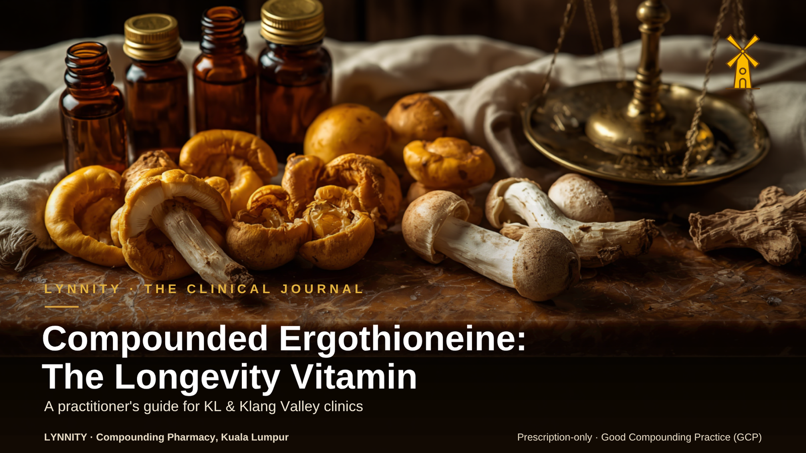 Compounded Ergothioneine in Malaysia: The Longevity Vitamin With Its Own Transporter