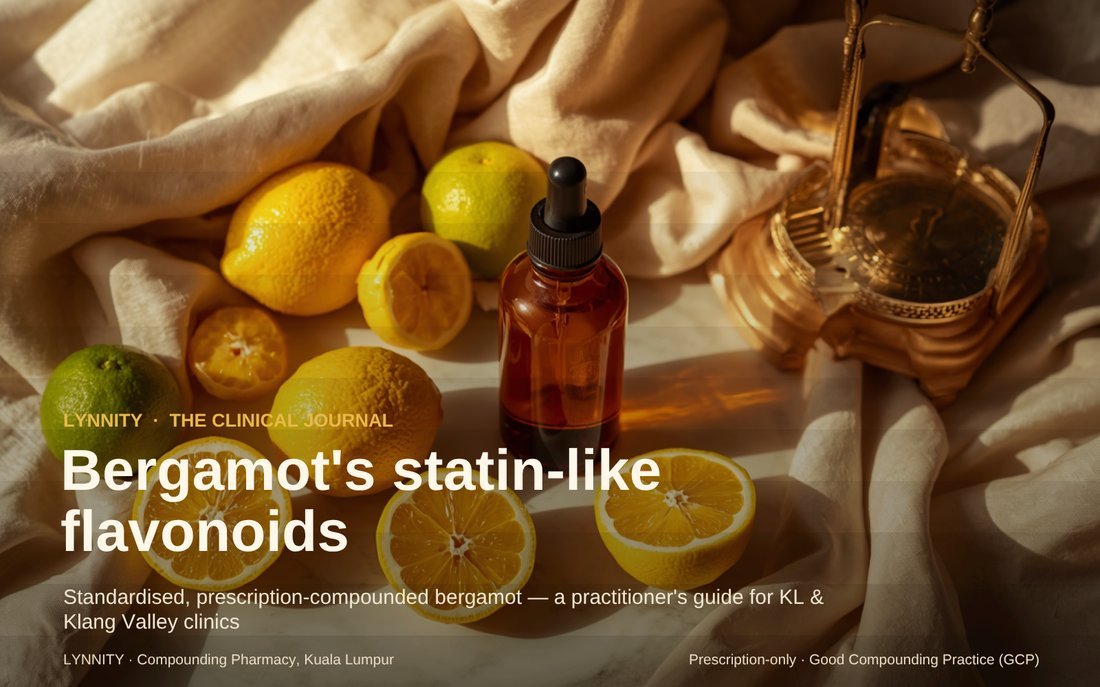 Compounded Bergamot (BPF) in Malaysia: The Statin-Like Citrus Flavonoid Where Standardisation Decides the Dose