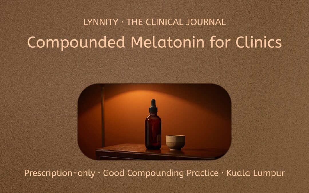 Compounded Melatonin for Clinics: Personalised Doses and Delivery Forms in Malaysia