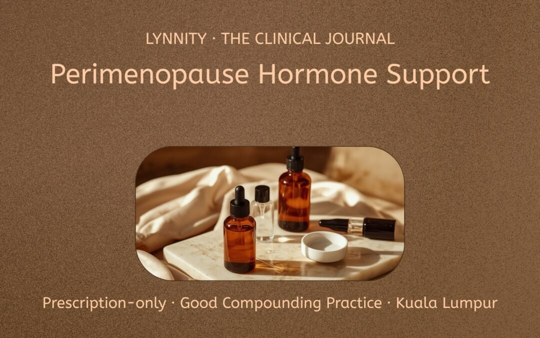 Perimenopause and Compounded Hormone Support: A Practitioner’s Guide for KL & Singapore Clinics