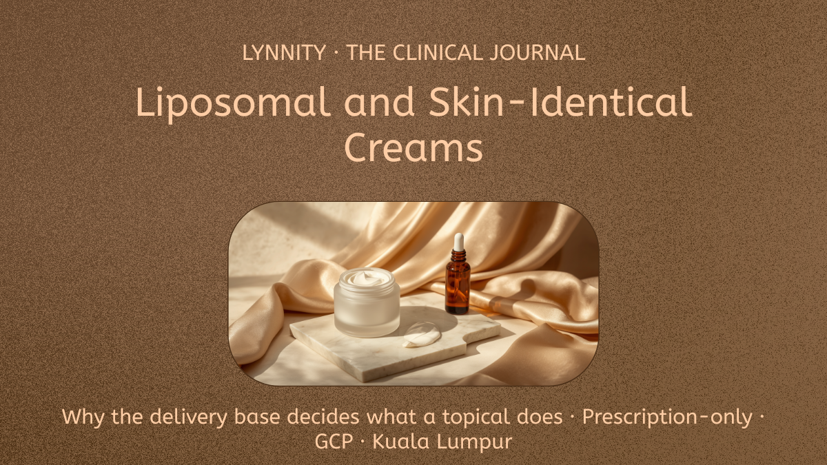 Liposomal and Skin-Identical Creams: Why the Delivery Base Decides What a Compounded Topical Actually Does