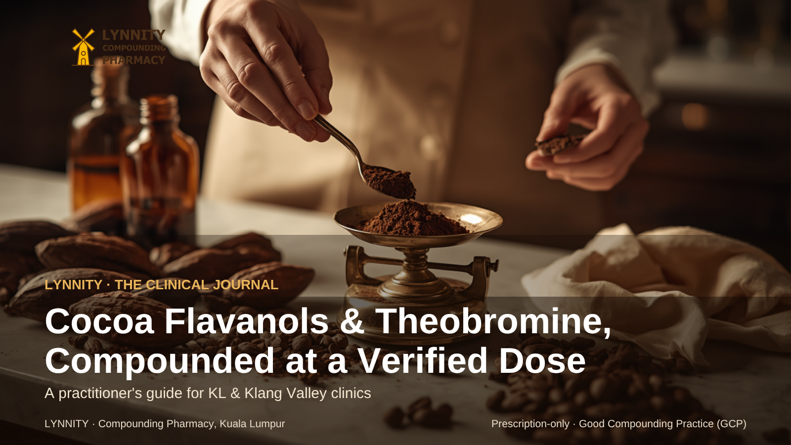 Compounded Cocoa Flavanols and Theobromine in Malaysia: Two Actives From One Bean, at a Verified Dose