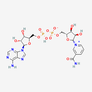 2D chemical structure of NAD+